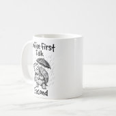 Klassieke mok Grumpy Turtle koffieliefhebbers (Voorkant links)