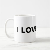 Klassieke Mok "I Love Jesus" (Links)