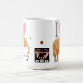 Klassieke mok. Ik hou van Nosey. Koffiemok (Center)