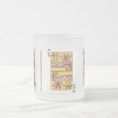 Klassieke Mok, Jack of Clubs: Giraffe Matglas Koffiemok (Center)