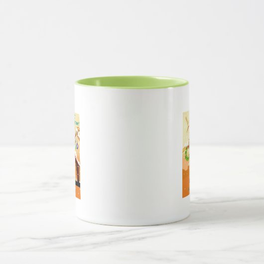 Klassieke Mok - Kerstvogelvoeder (Midden)