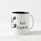 Klassieke Mok-Koe, kreeg de Mok van de Cookies van (Voorkant rechts)