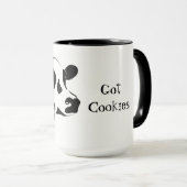 Klassieke Mok-Koe, kreeg de Mok van de Cookies van (Voorkant rechts)