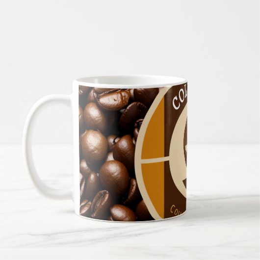 klassieke mok koffie (Links)