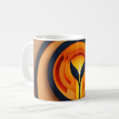 klassieke mok koffie (Voorkant links)