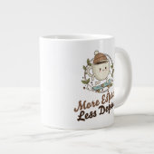 Klassieke mok - Meer espresso. Minder depressie. (Voorkant rechts)