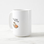 Klassieke mok met afdruk de Slow Morning (Voorkant links)