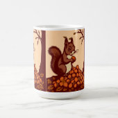 🐿️ Klassieke mok met herfsteekhoorn (Center)