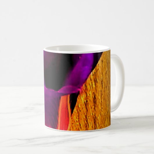 Klassieke Mok met Paarse ventilator (Voorkant rechts)