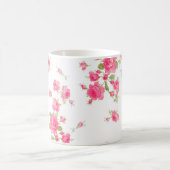 Klassieke Mok met roze rozen (Center)