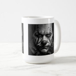 Klassieke Mok met sad Clown, 15 oz