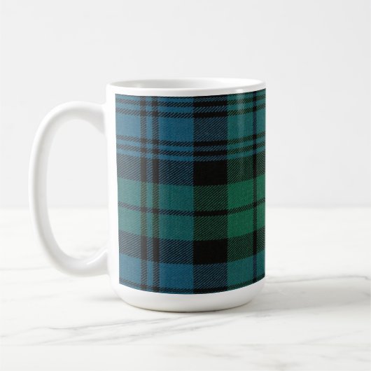 Klassieke Mok met verbinding Tartan (Links)