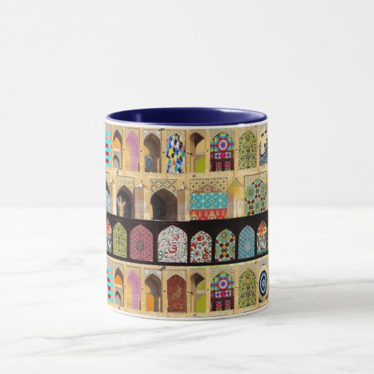 Klassieke Mok, mooie Perzische tegels 11 oz Mok (Midden)