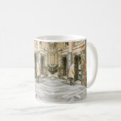 Klassieke Mok - "Oude boeken" (Voorkant rechts)