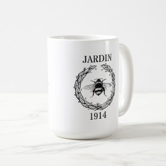 Klassieke Mok "Oude wereld", bijen (Voorkant rechts)