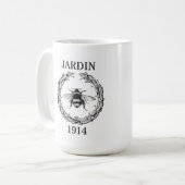 Klassieke Mok "Oude wereld", bijen (Voorkant links)