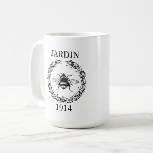 Klassieke Mok "Oude wereld", bijen (Voorkant links)