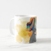 Klassieke Mok QUEENCONFIDENCE, 11 oz KoffieMok (Voorkant links)