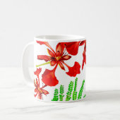 Klassieke Mok Royal Poinciana (Voorkant links)