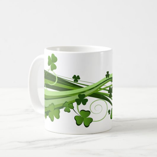 Klassieke Mok-St. Patrick's Day Koffiemok (Voorkant links)
