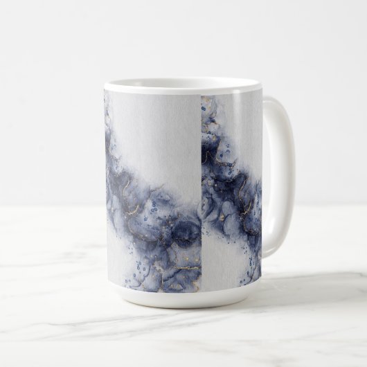 Klassieke Mok Sticker (Voorkant rechts)