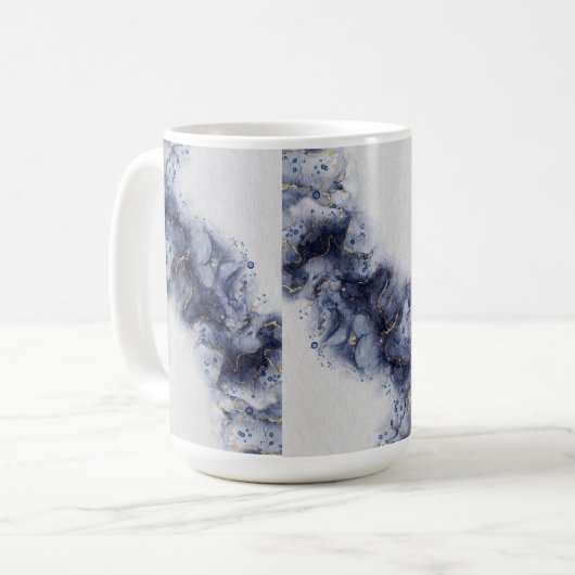 Klassieke Mok Sticker (Voorkant links)