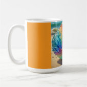 Klassieke mok (Strandglas-2) (Links)