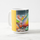 Klassieke mok (strandglas-5) (Voorkant links)