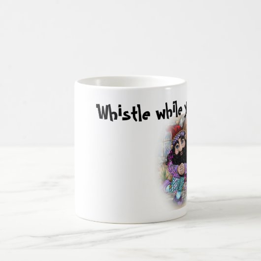 klassieke mok, vaatwasmachine en microgolfveilig koffiemok (Center)