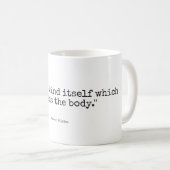 Klassieke Mok van 11 oz | Eco Fitness Pilates Quot (Voorkant rechts)