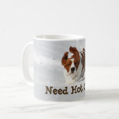 Klassieke Mok van 11 oz met activa in de sneeuw (Voorkant links)