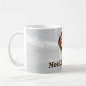 Klassieke Mok van 11 oz met activa in de sneeuw (Links)