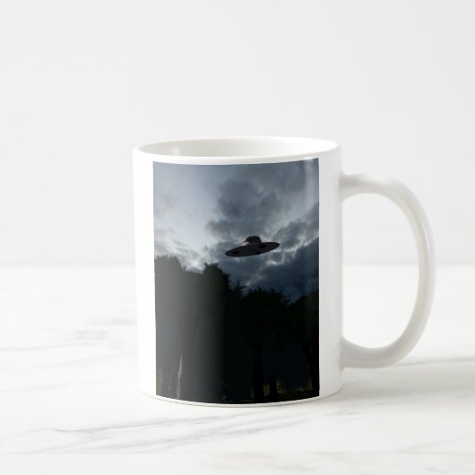 Klassieke Mok van de Vlieger Saucer (Rechts)
