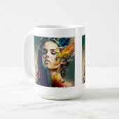 Klassieke Mok van de vrouw, 15 oz (Voorkant links)