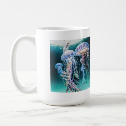 Klassieke Mok van kwallen, 15 oz (Links)