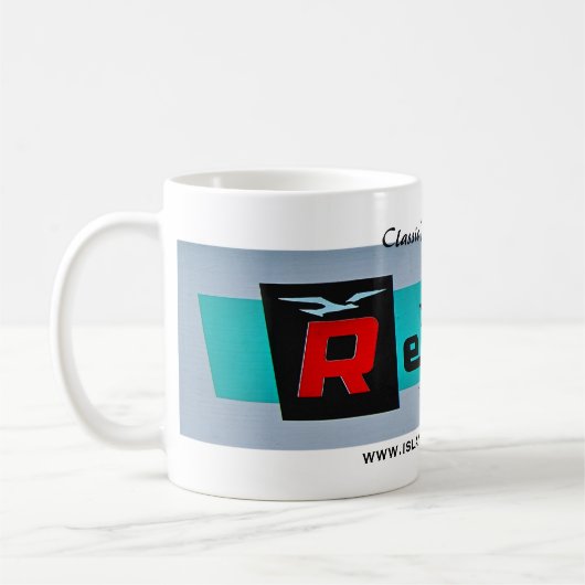 Klassieke mok van Reinell Boats koffie (Links)