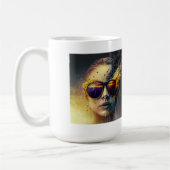 Klassieke Mok verbrand glazen, 15 oz (Links)