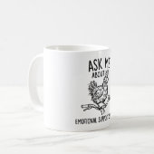 Klassieke mok voor koffieliefhebbers Wilde Kip (Voorkant links)