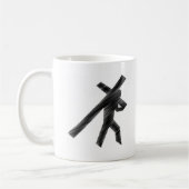 Klassieke Mok White Walk (Links)