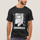 KLASSIEKE MOMOKO HOOFD MANNEN ZWART T-SHIRT (Voorkant)