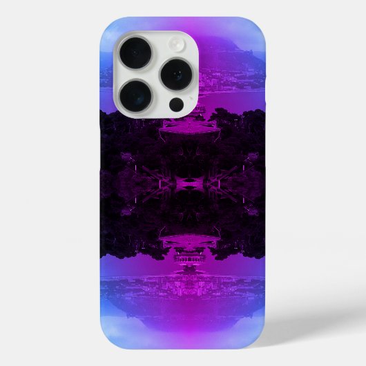 Klassieke Monaco Monte Carlo kustzicht Case-Mate iPhone Case (Achterkant)
