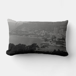 Klassieke Monaco Monte Carlo kustzicht Kussen