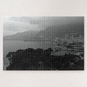 Klassieke Monaco Monte Carlo kustzicht Legpuzzel