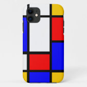 Klassieke Mondrian Case-Mate iPhone Case (Achterkant)