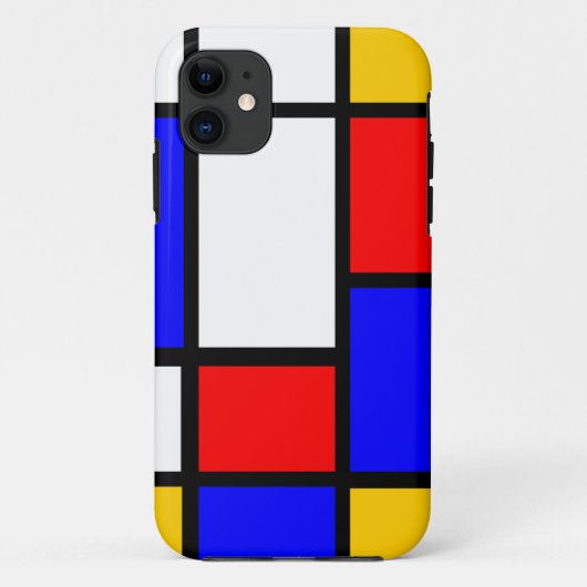 Klassieke Mondrian Case-Mate iPhone Case (Achterkant)