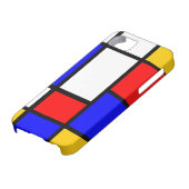 Klassieke Mondrian Case-Mate iPhone Case (Onderkant)