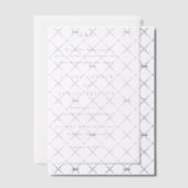 Klassieke Monogram Bruiloft Vellum Uitnodigingen (Offset (Uitnodiging))