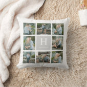 Klassieke monogram collage kussen (Deken)