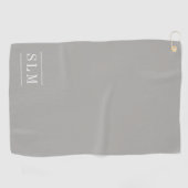 Klassieke monogram golfhanddoek (Horizontaal)