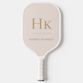 Klassieke monogram pickleball paddle (Achterkant)